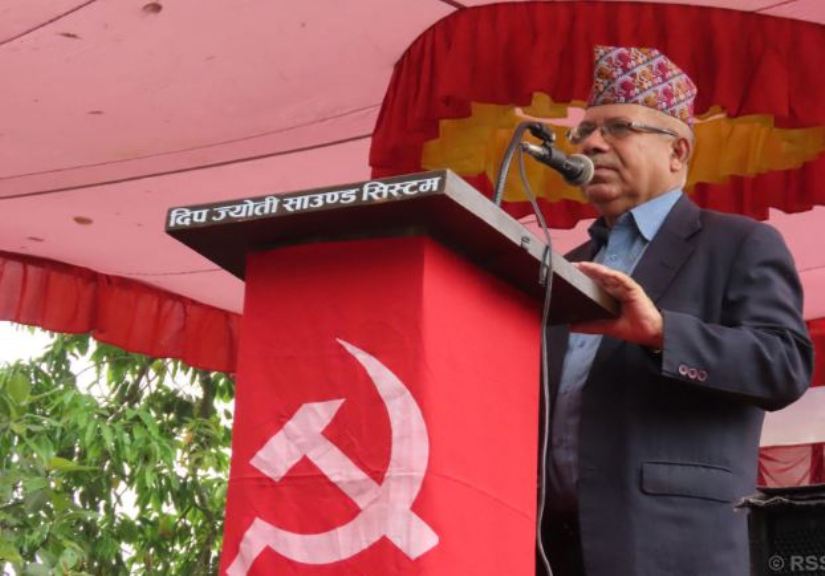 लडाकुलाई रकम दिनेबारे प्रधानमन्त्रीले घटक दलहरूलाई प्रष्ट पार्नुपर्छ : अध्यक्ष माधव नेपाल